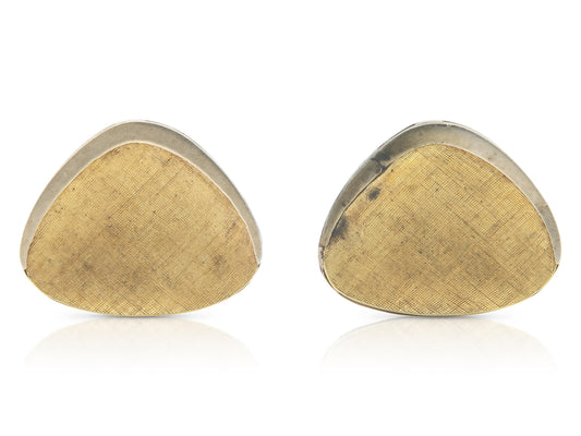 Vintage 1950s Gold Cufflinks