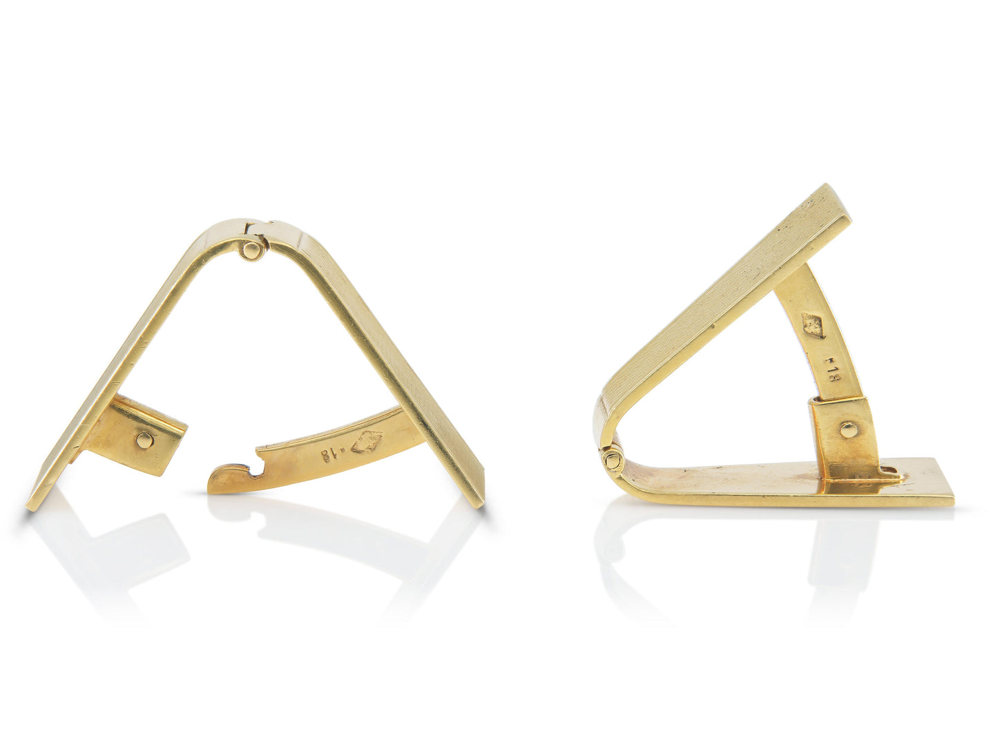 Vintage 1950s Gold Cufflinks