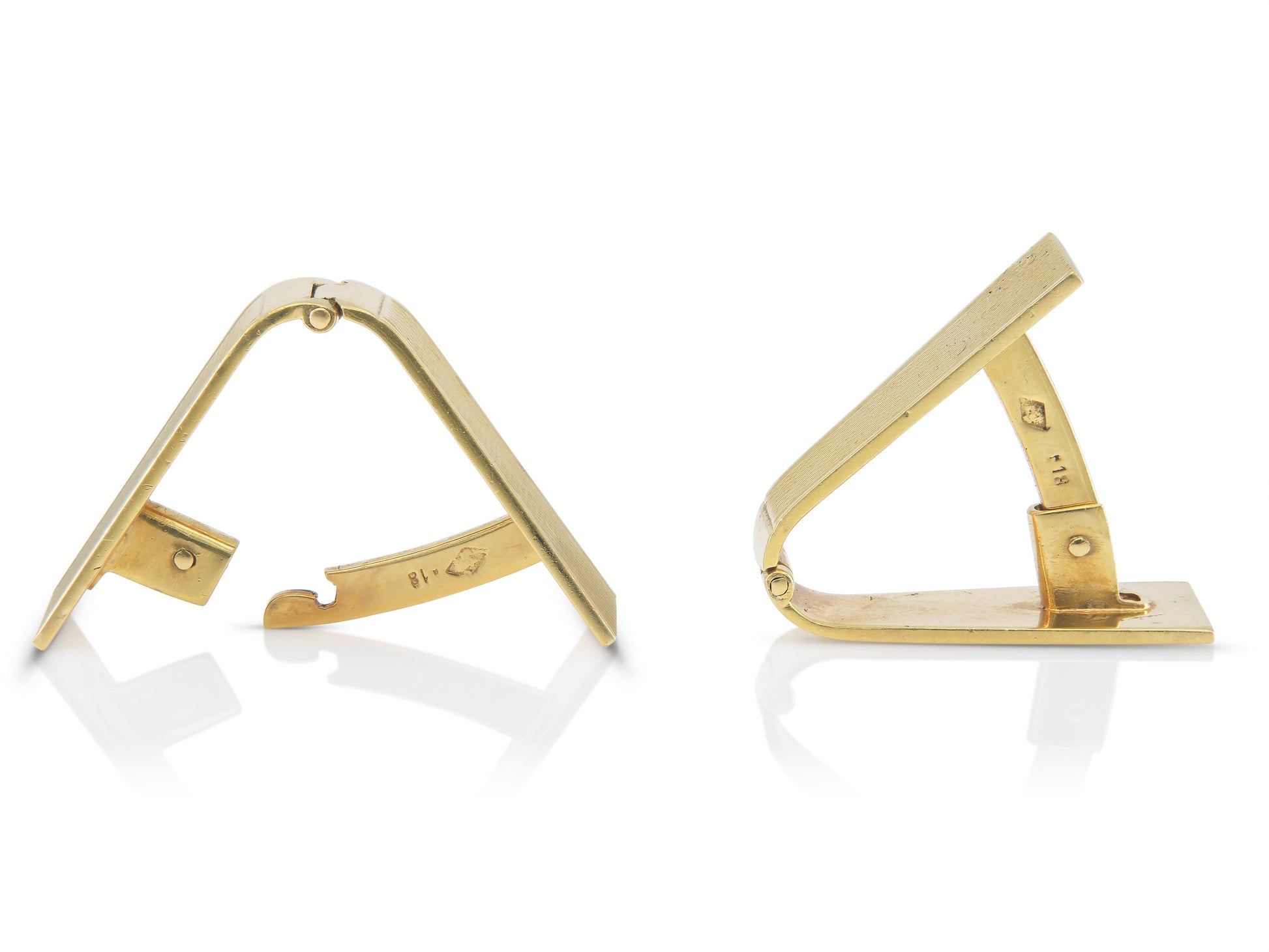 Vintage 1950s Gold Cufflinks