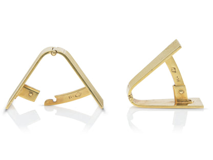 Vintage 1950s Gold Cufflinks