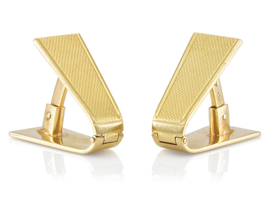 Vintage 1950s Gold Cufflinks