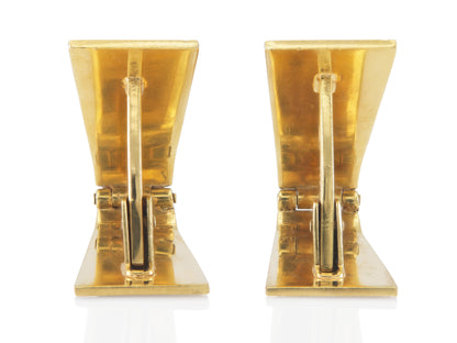 Vintage 1950s Gold Cufflinks