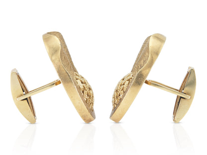 Vintage 1960s Gold Cufflinks