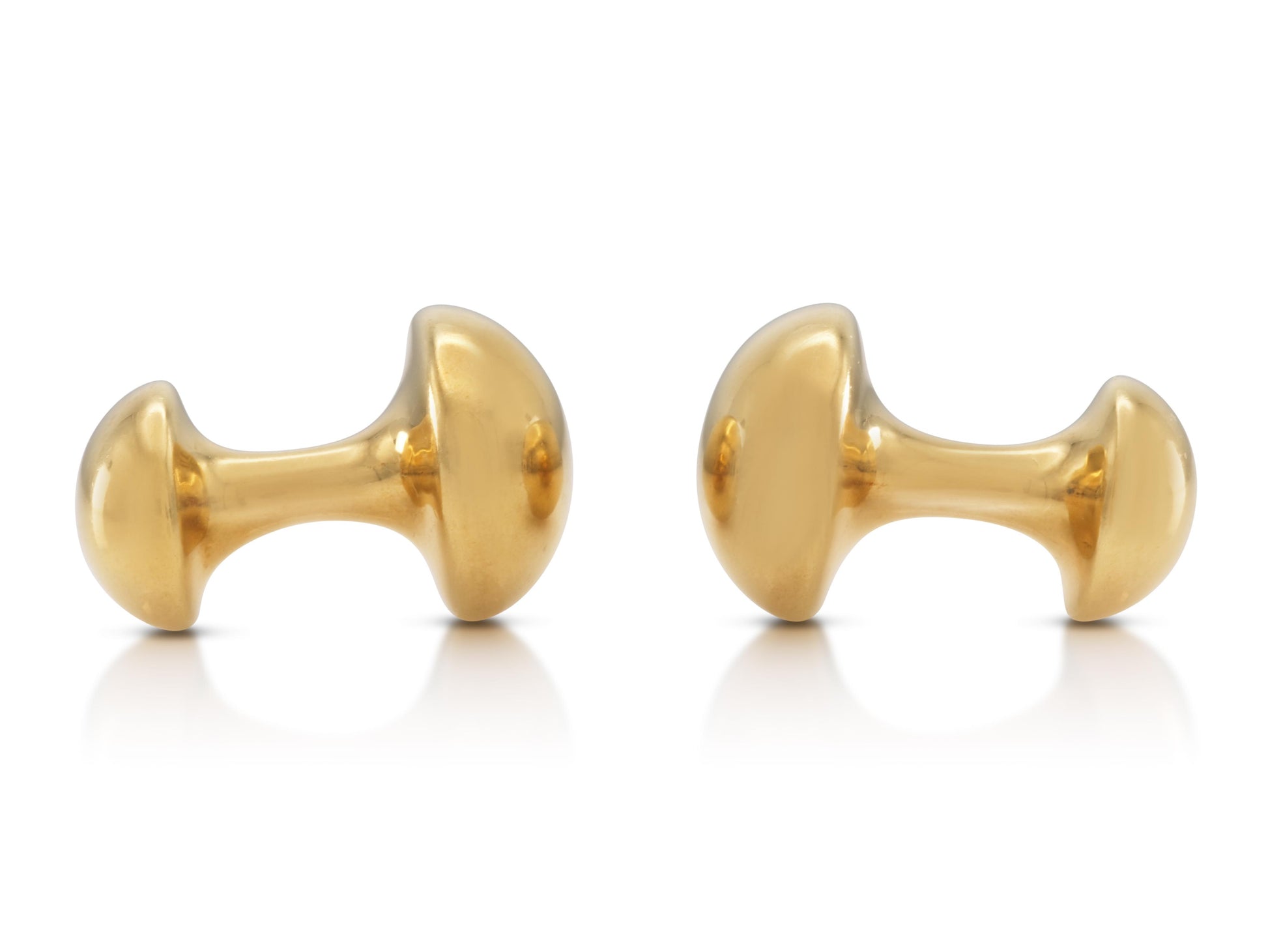 Vintage 1990s Tiffany & Co. Elsa Peretti Gold Cufflinks