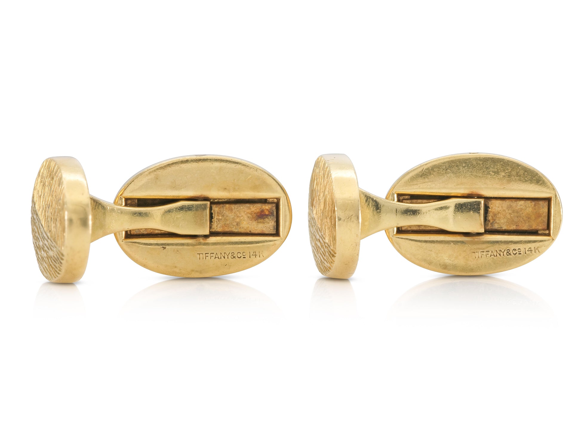 Vintage 1950s Tiffany & Co. Gold Cufflinks