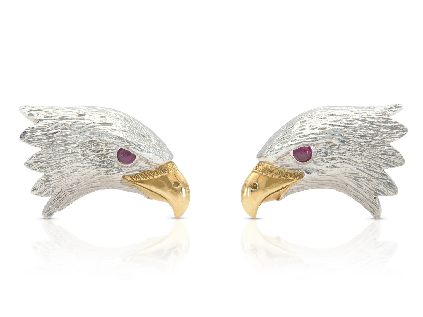 Vintage 1950s E. Wolfe & Co. Eagle Cufflinks