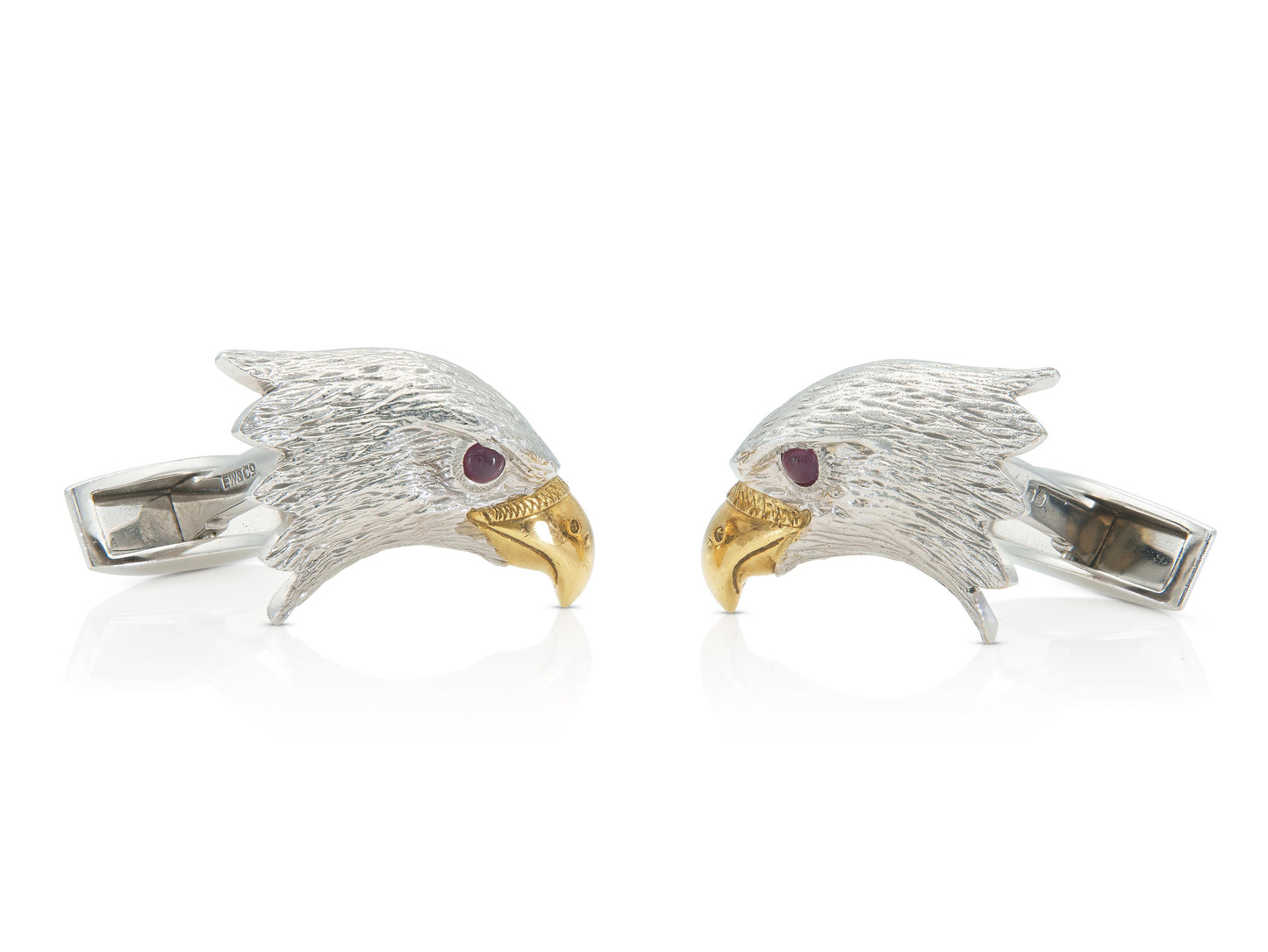 Vintage 1950s E. Wolfe & Co. Eagle Cufflinks