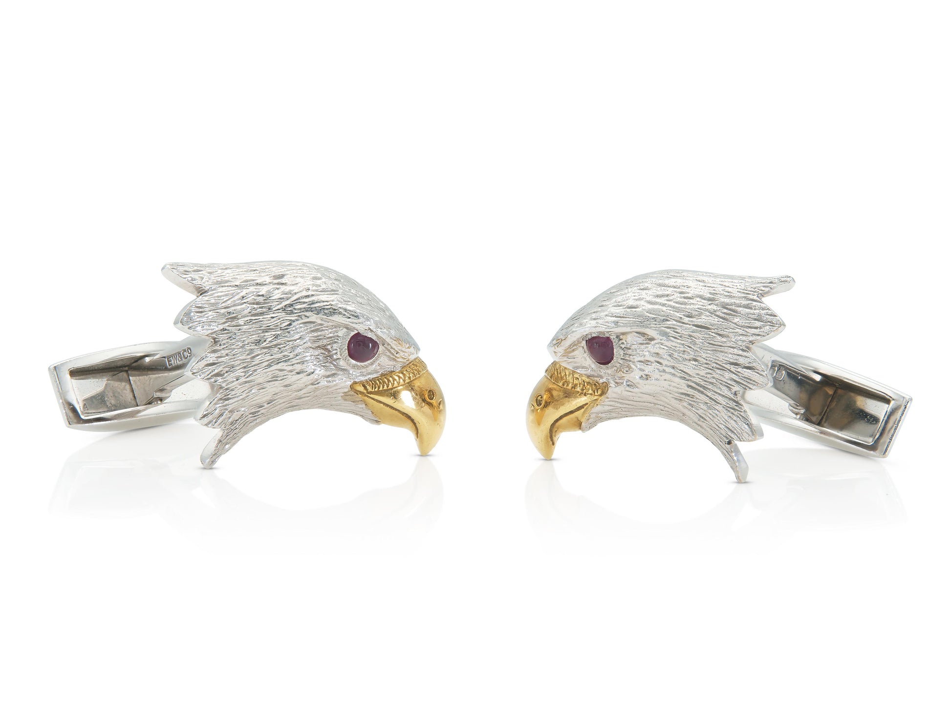 Vintage 1950s E. Wolfe & Co. Eagle Cufflinks