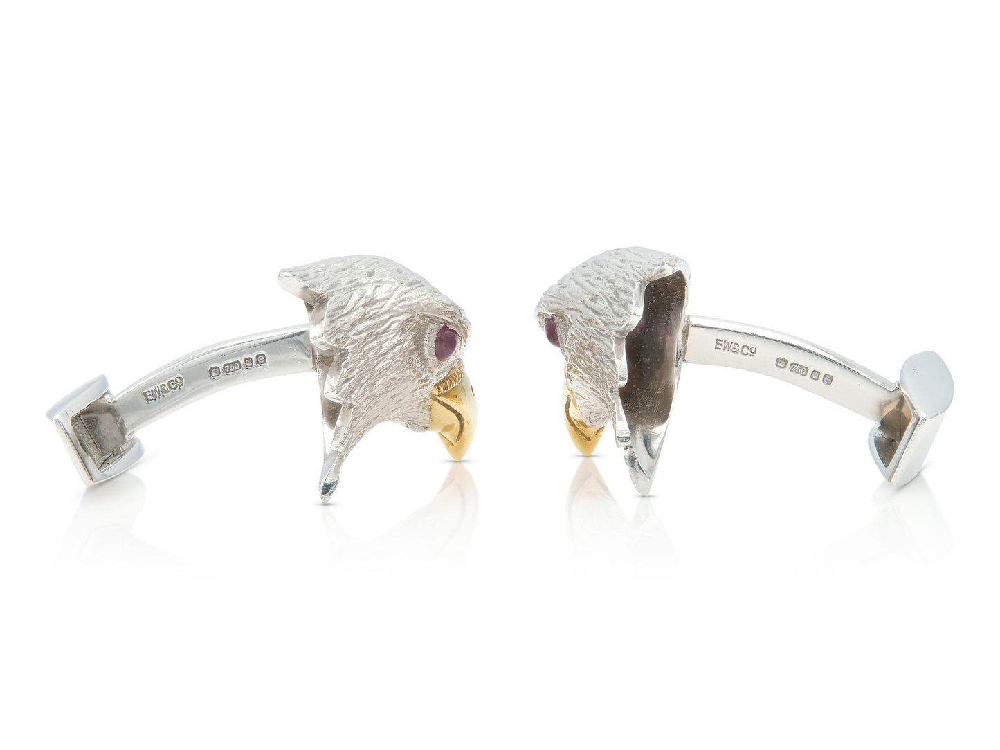 Vintage 1950s E. Wolfe & Co. Eagle Cufflinks