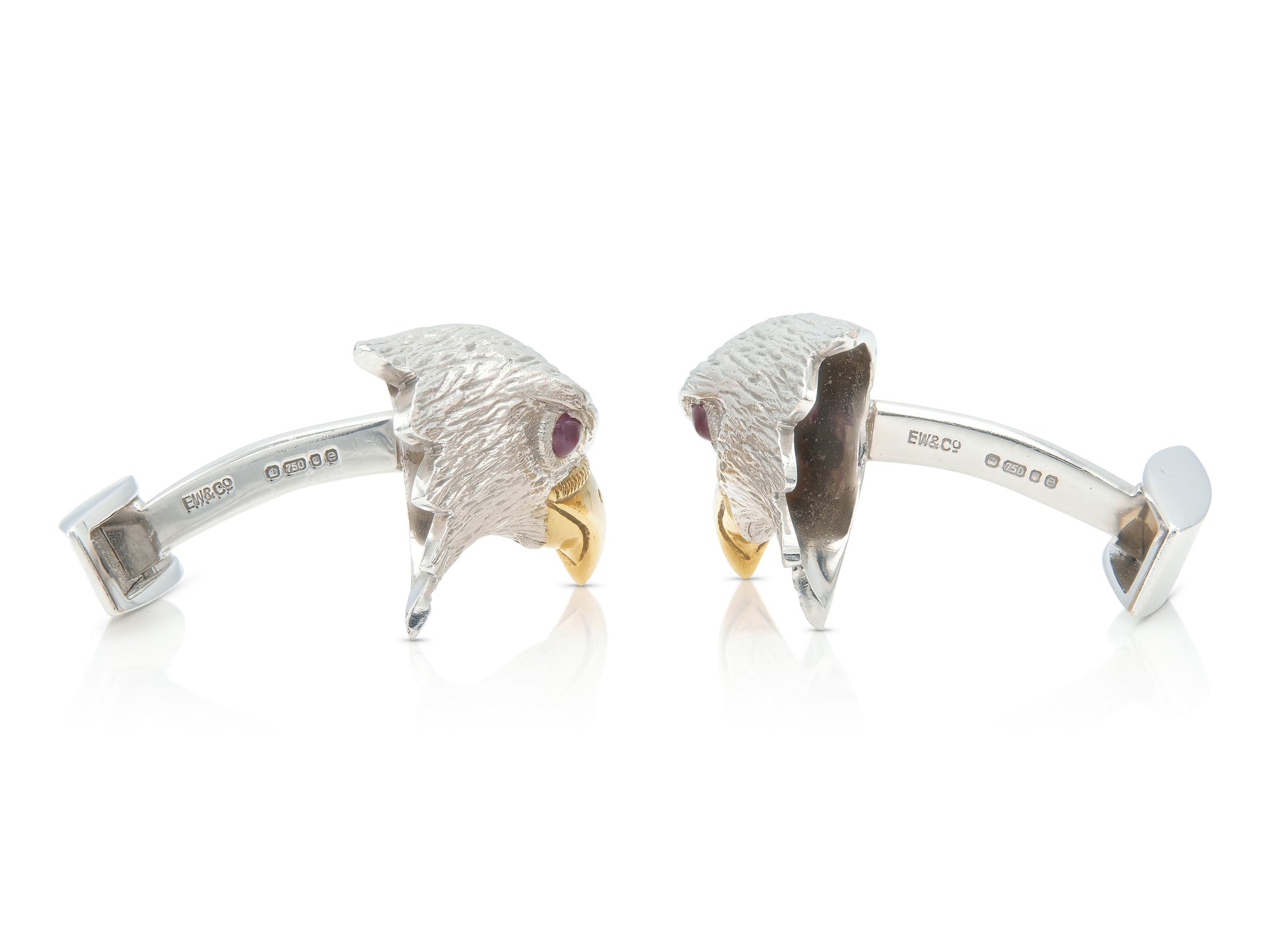Vintage 1950s E. Wolfe & Co. Eagle Cufflinks