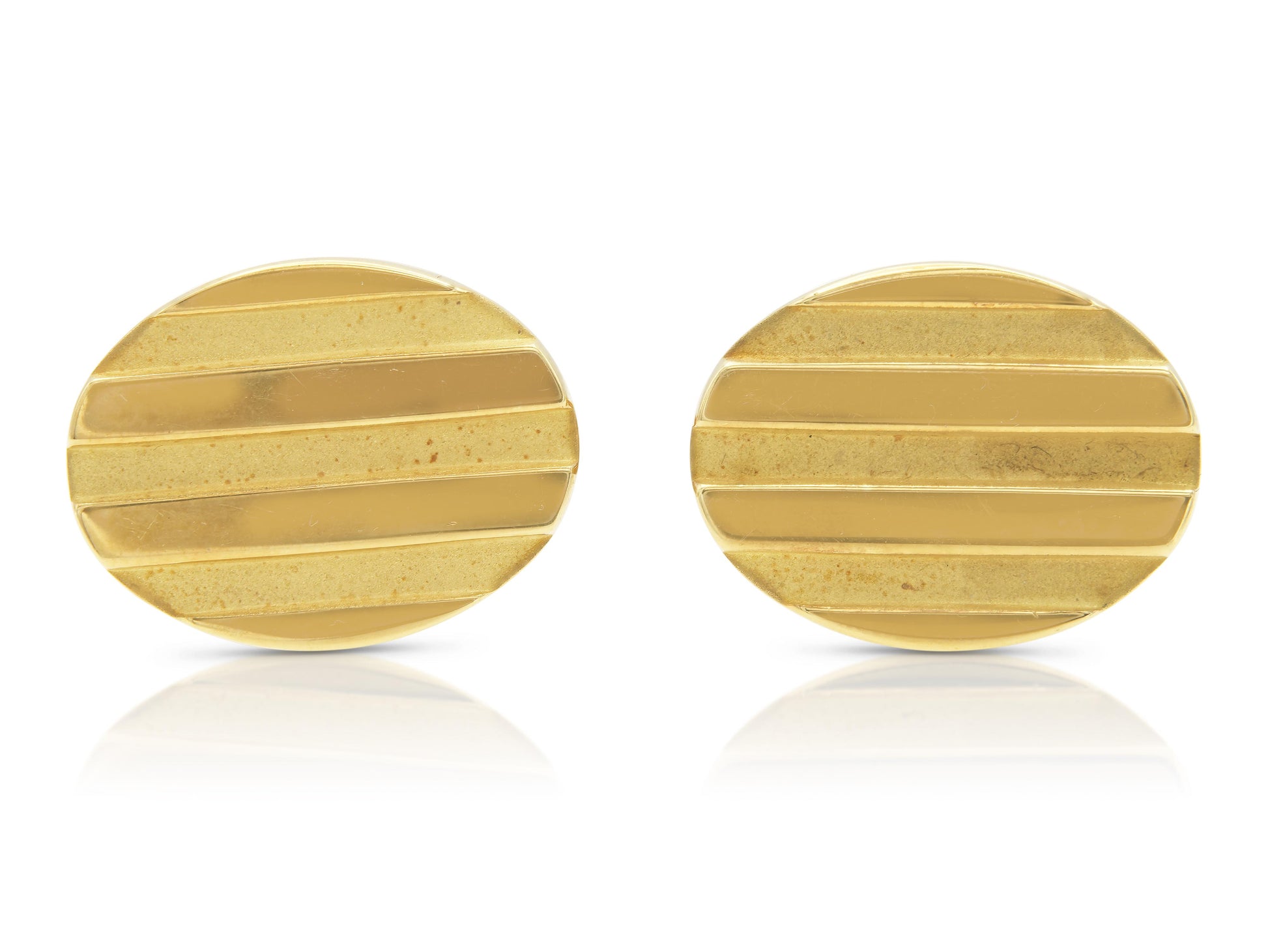 Vintage 1990s Tiffany & Co. Gold Cufflinks
