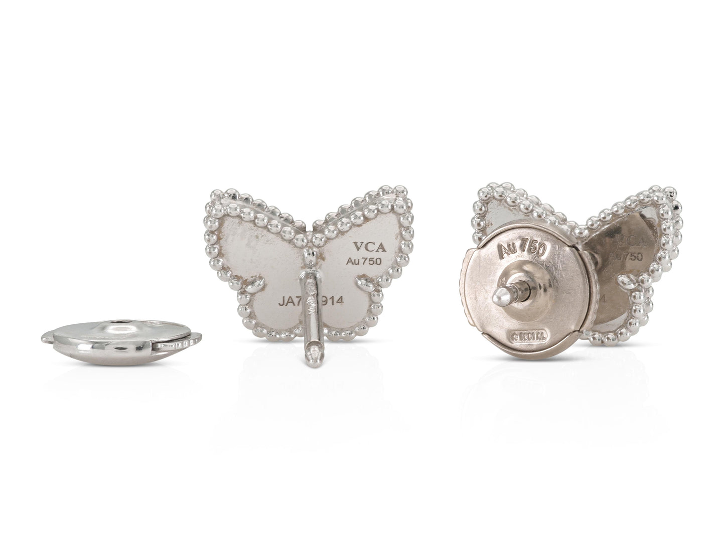 Van Cleef & Arpels Sweet Alhambra Butterfly Earrings