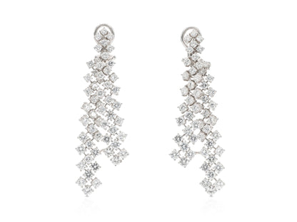 16.00 Carat Diamond Dangle earrings