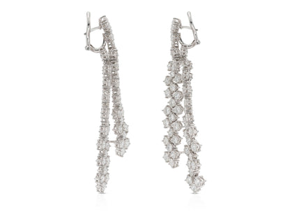 16.00 Carat Diamond Dangle earrings