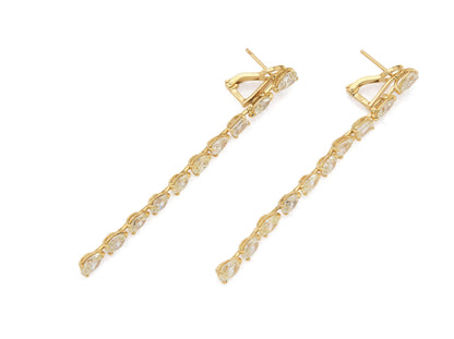 14.00 Carat Diamond Dangle Earrings