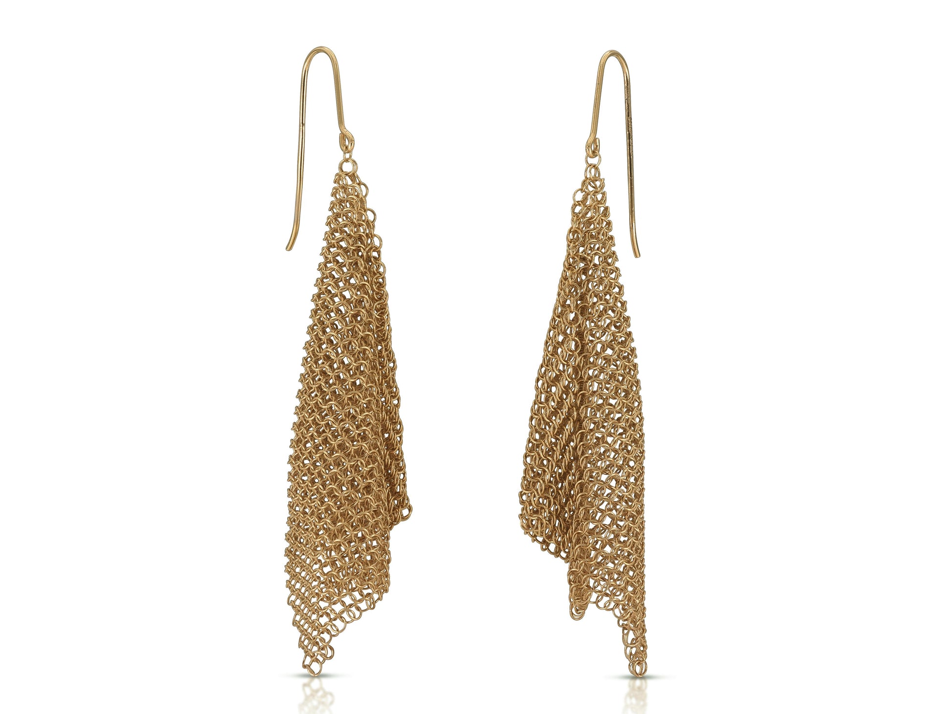 Tiffany& Co. Elsa Peretti Mesh Scarf Earrings