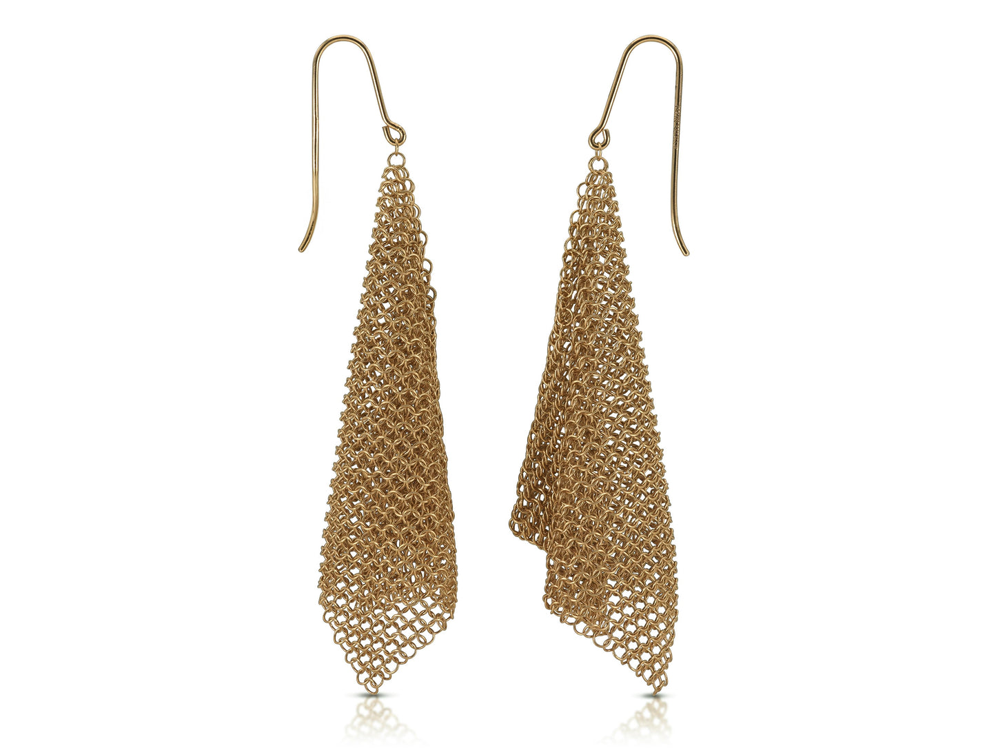 Tiffany& Co. Elsa Peretti Mesh Scarf Earrings