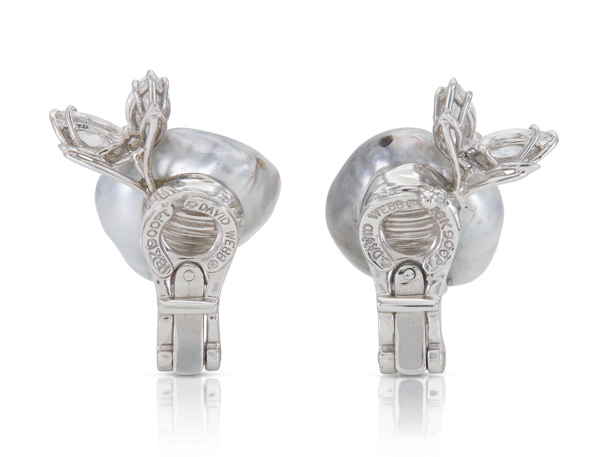 David Webb Bunny Earrings