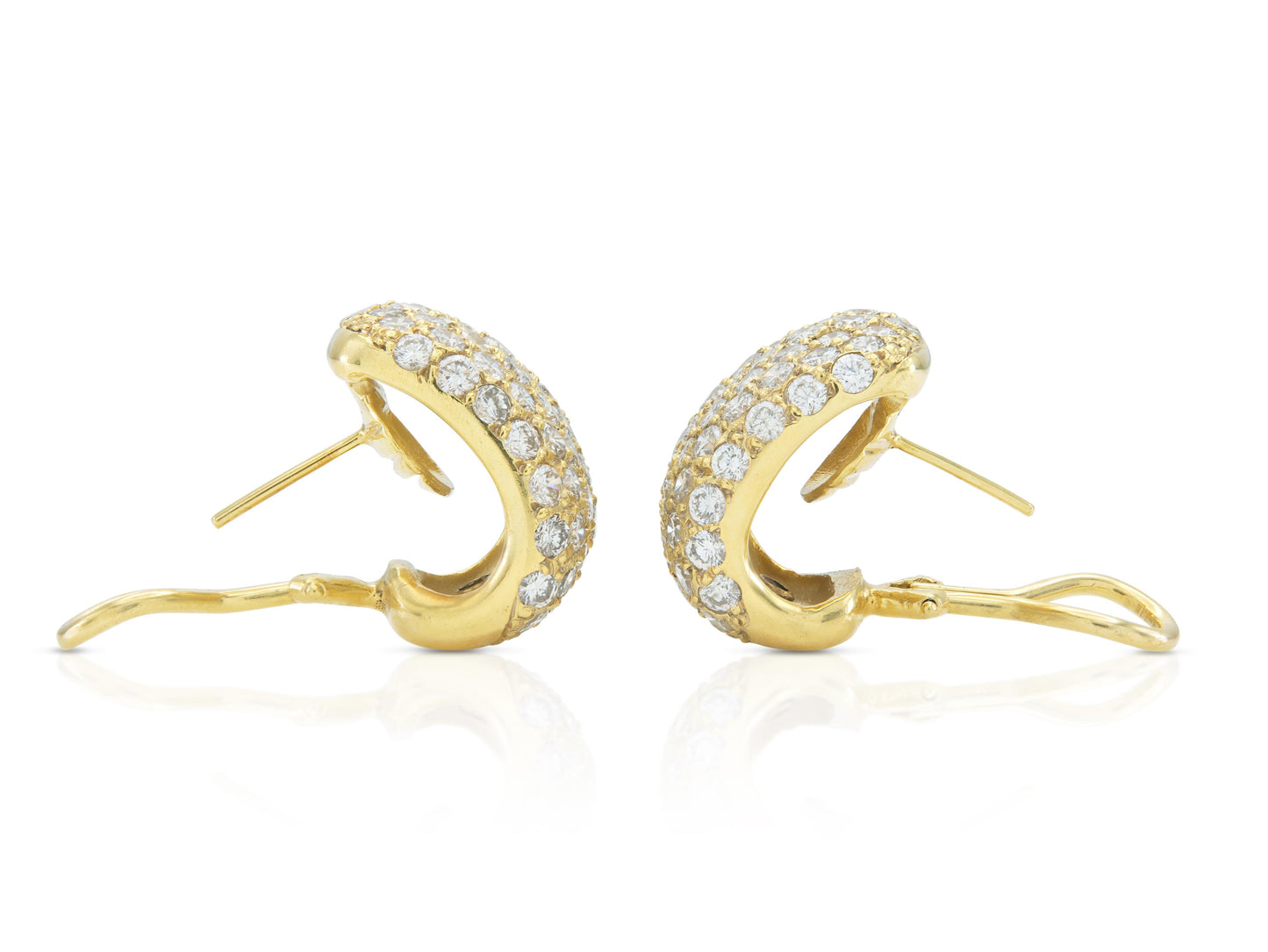 5.00 Carat Diamond Earrings