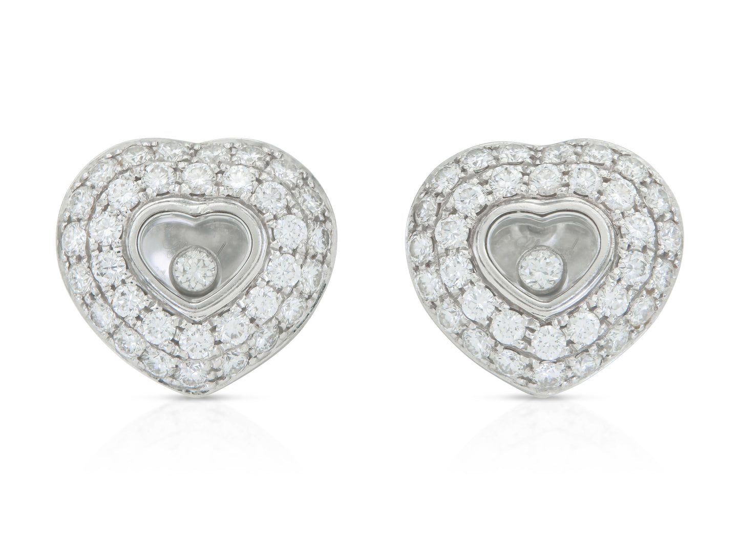 Chopard Happy Diamonds Heart Earrings