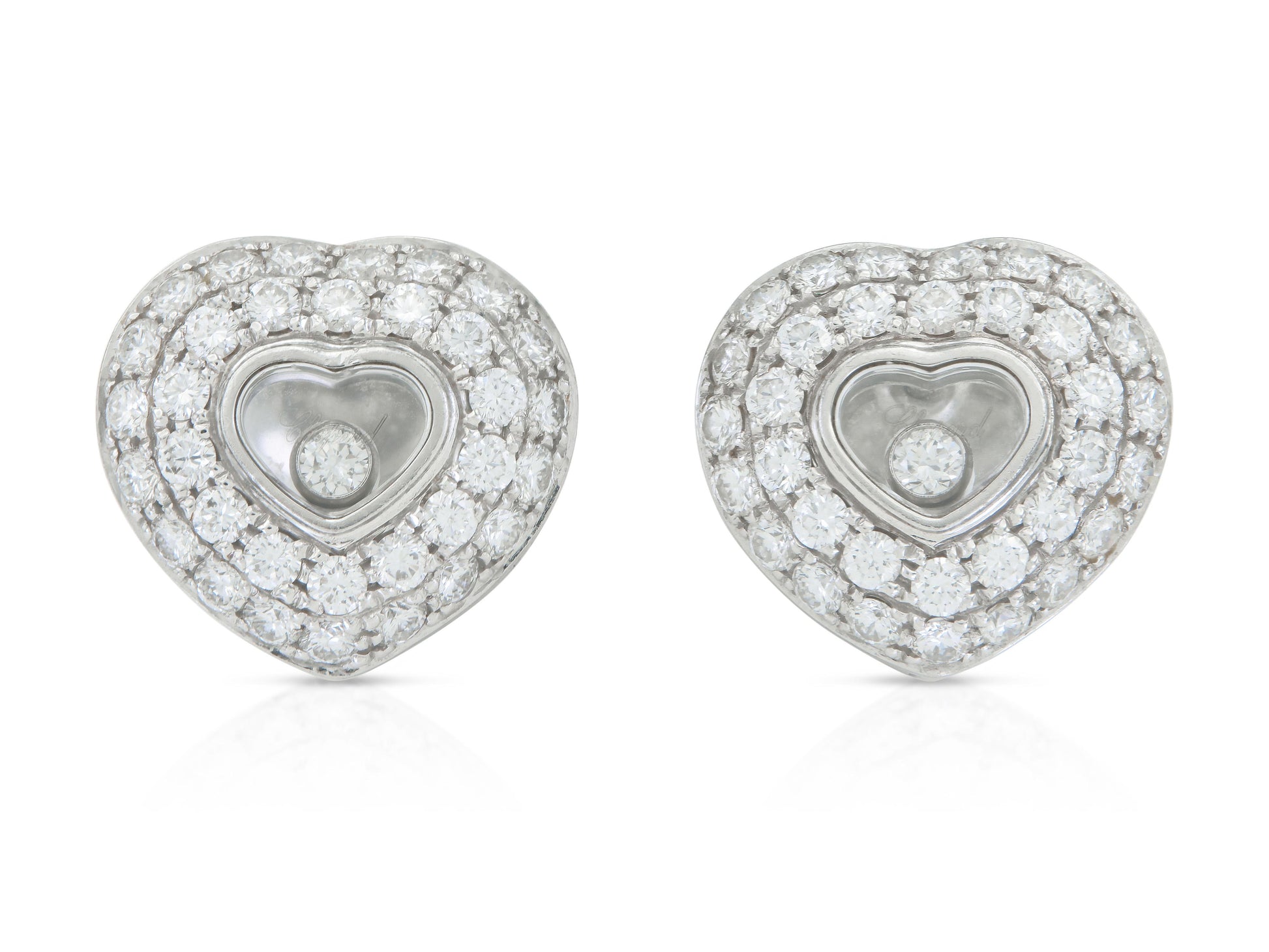 Chopard Happy Diamonds Heart Earrings