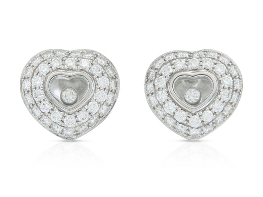 Chopard Happy Diamonds Heart Earrings