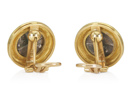 Elizabeth Locke Ancient Greek Lion Coin Earrings