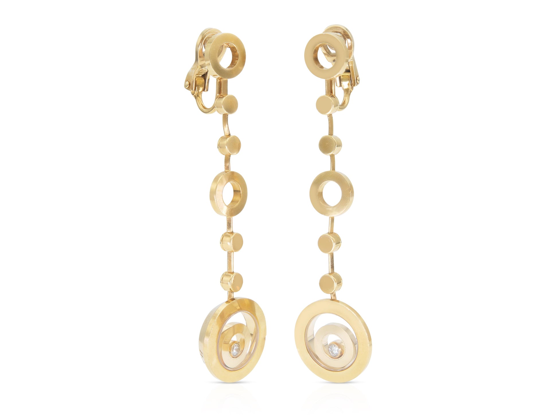 Chopard Happy Bubbles Dangle Earrings