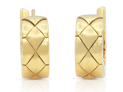 Chanel Coco Crush Huggie Earrings