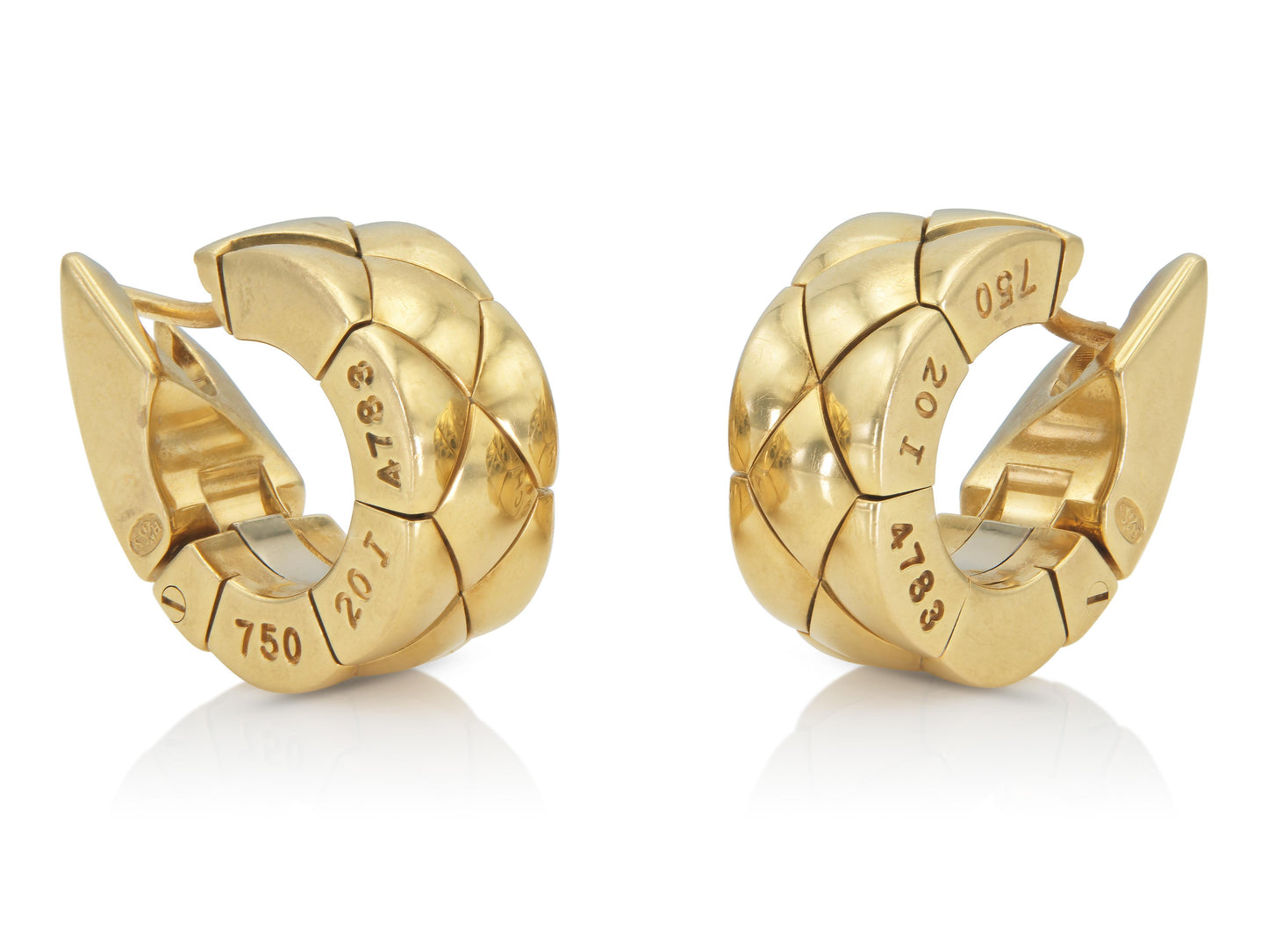 Chanel Coco Crush Huggie Earrings