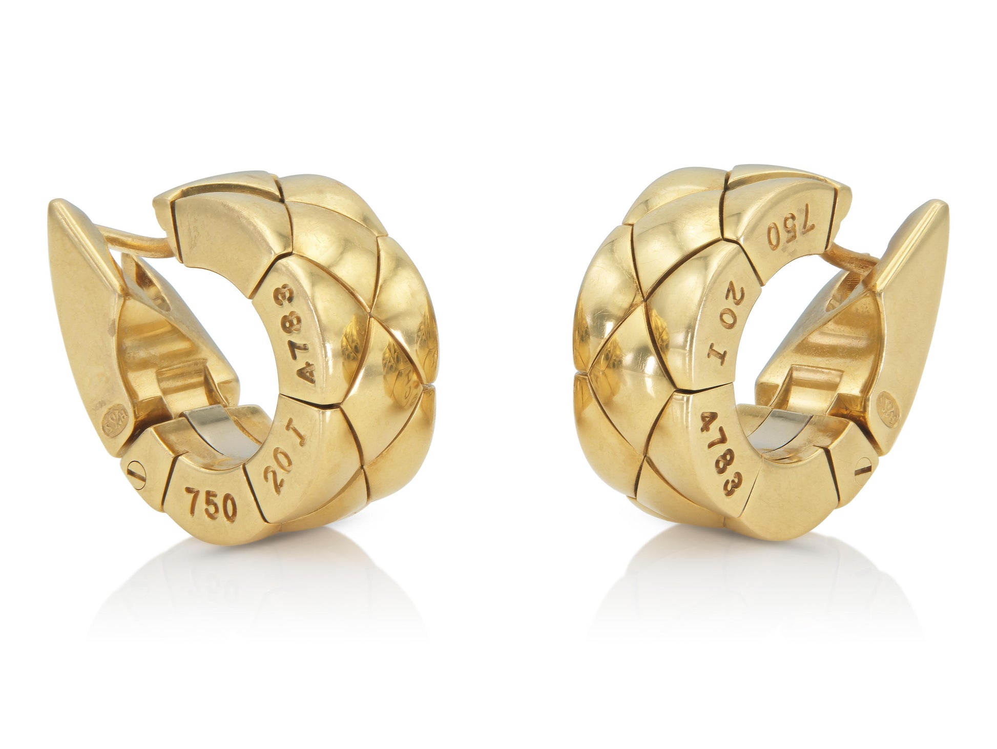 Chanel Coco Crush Huggie Earrings