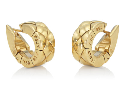 Chanel Coco Crush Huggie Earrings