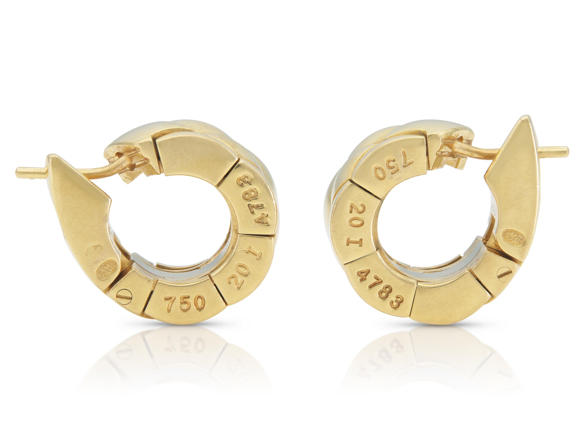 Chanel Coco Crush Huggie Earrings