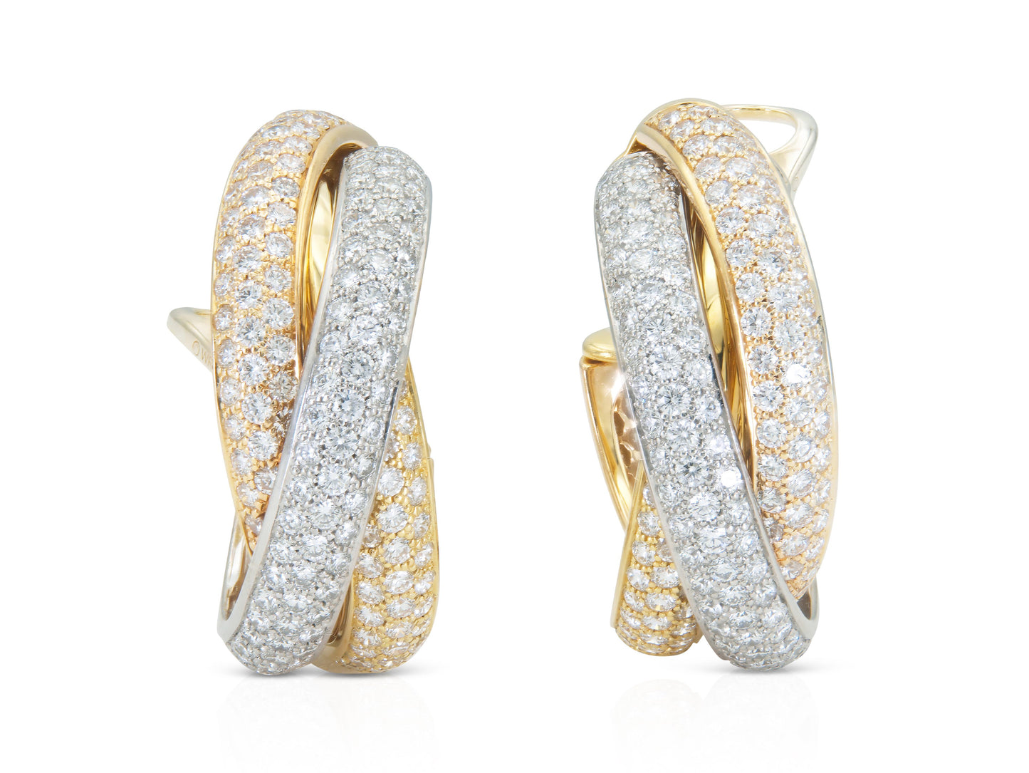 Cartier Diamond Trinity Earrings