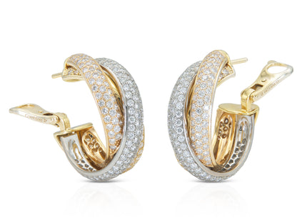 Cartier Diamond Trinity Earrings