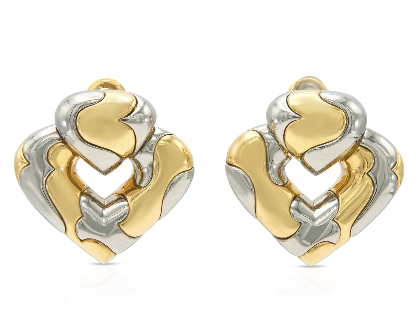 Marina B Two-Toned Pardy Earrings