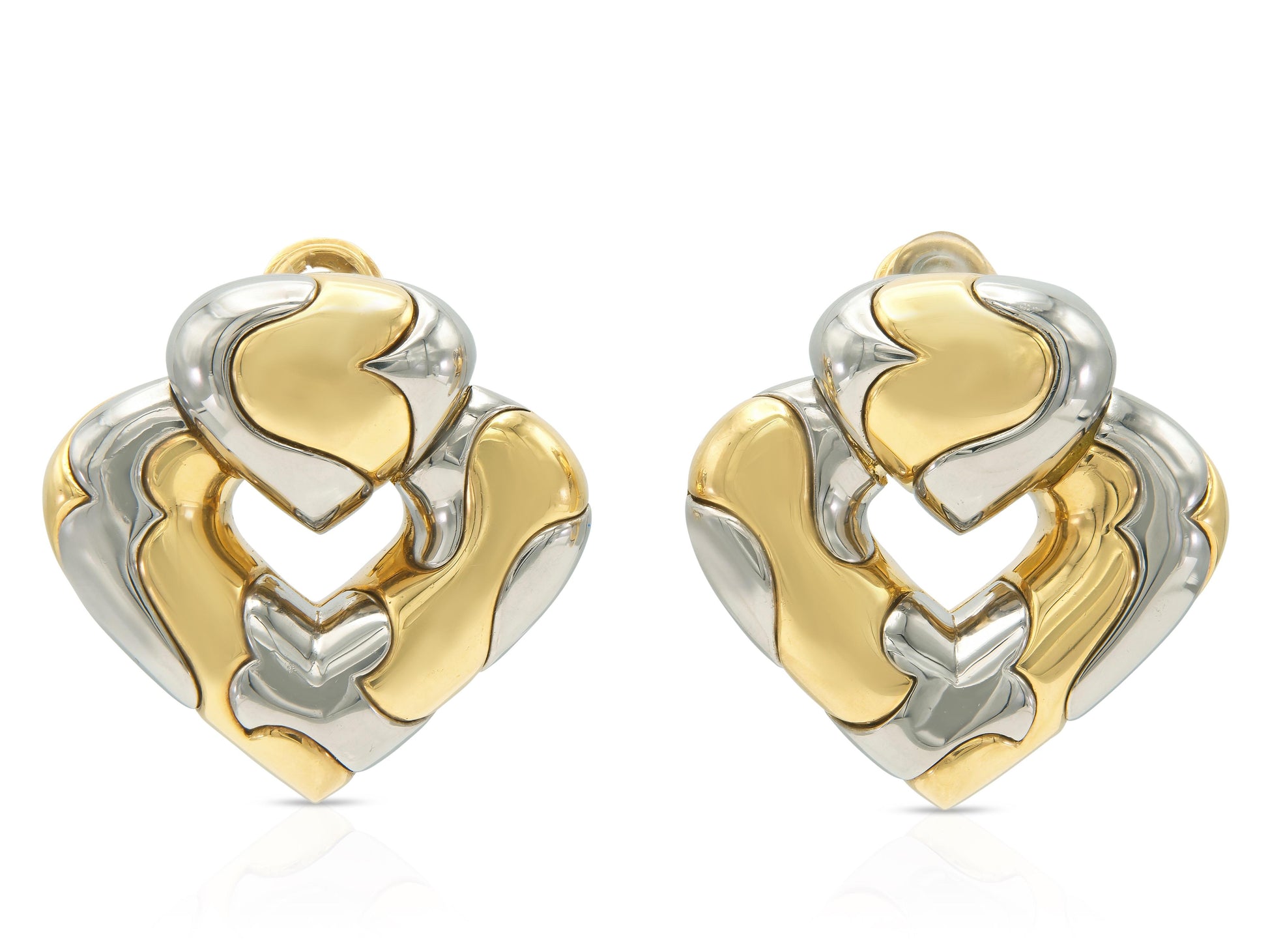 Marina B Two-Toned Pardy Earrings