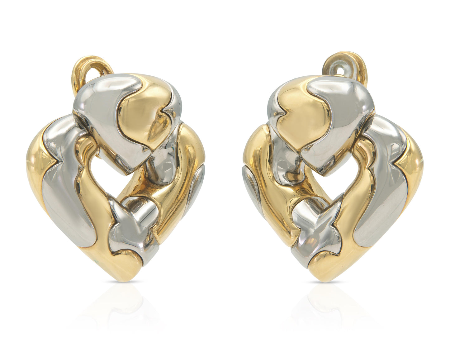 Marina B Two-Toned Pardy Earrings