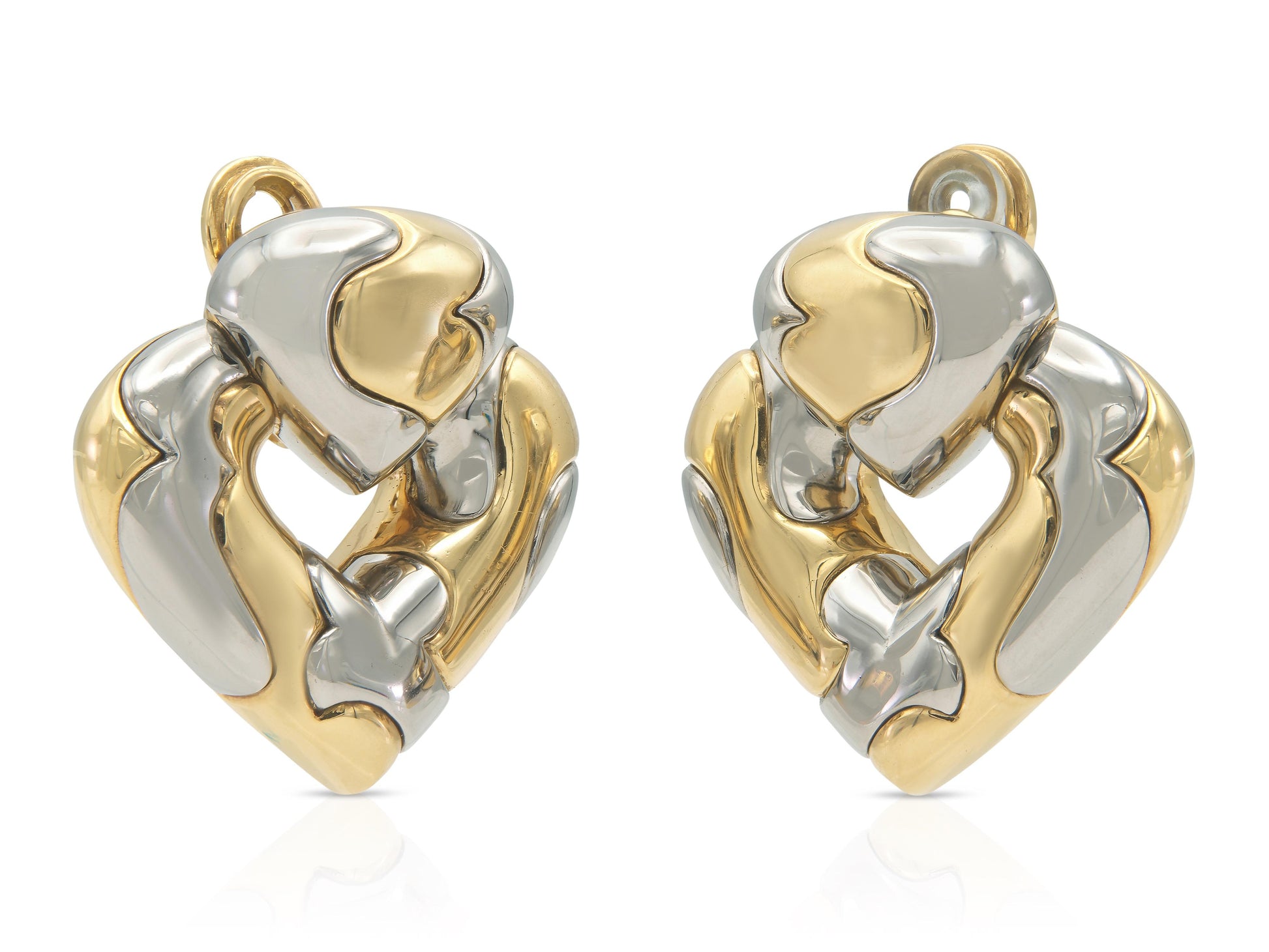 Marina B Two-Toned Pardy Earrings
