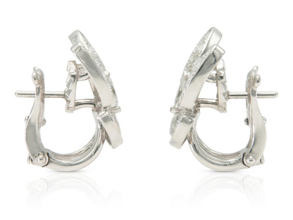 Van Cleef & Arpels Diamond Butterfly Earrings