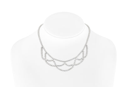 16.61 Carat Diamond Openwork Necklace