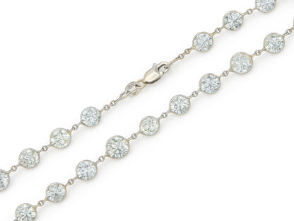 24.76 Carat Diamonds by The Yard Necklace