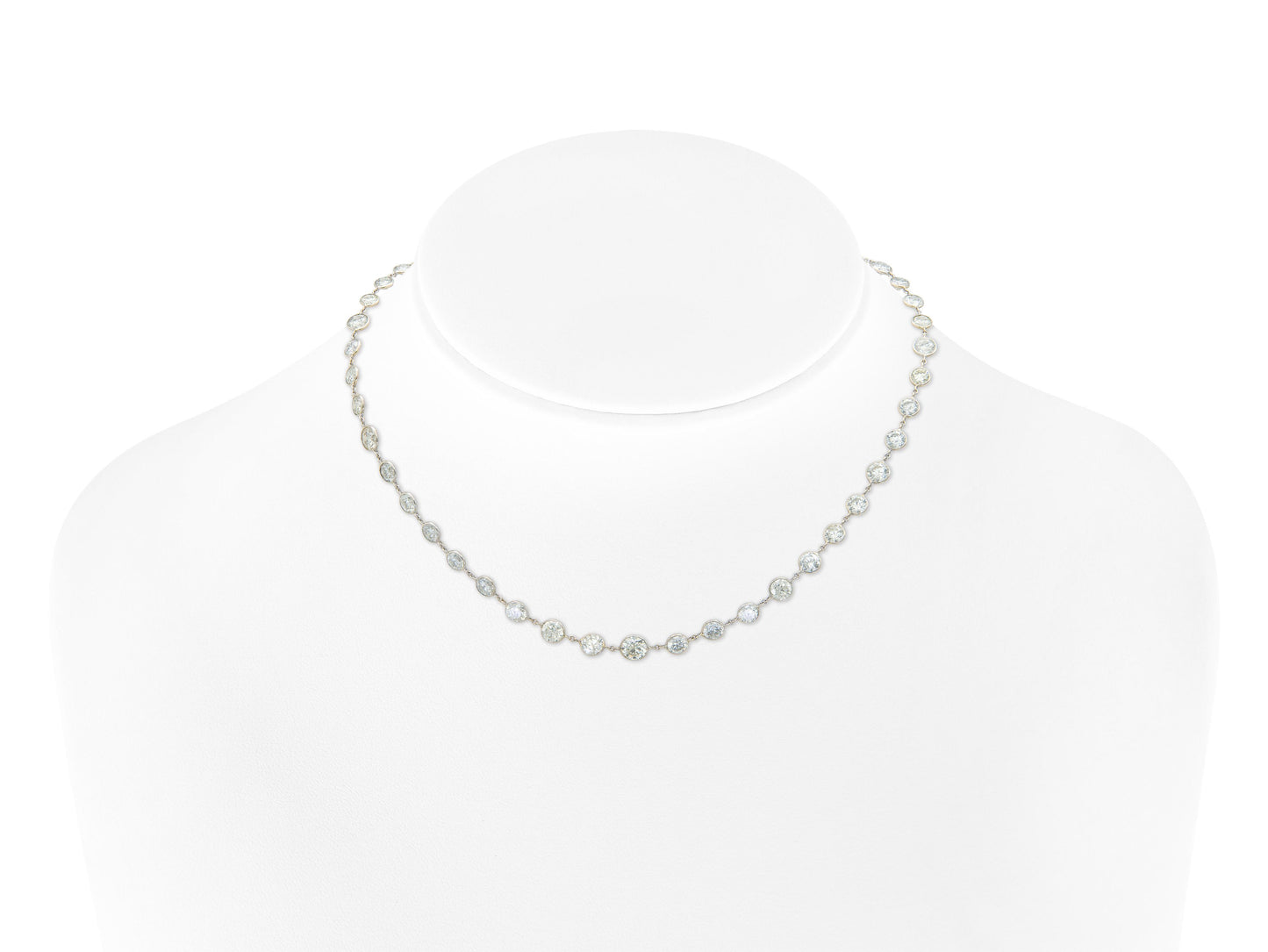 24.76 Carat Diamonds by The Yard Necklace