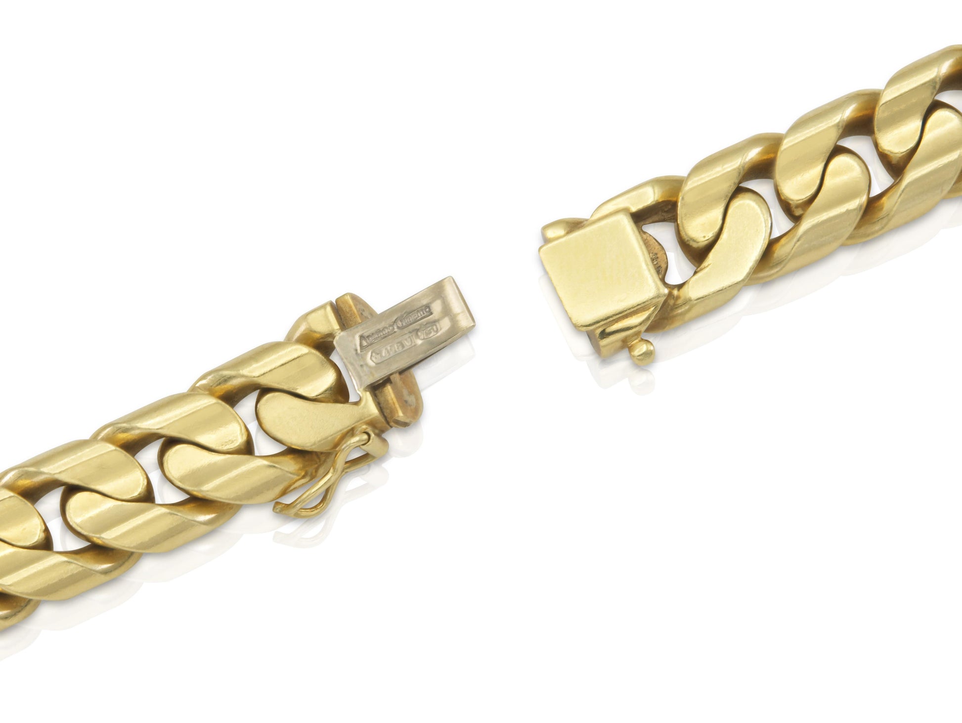 Vintage 1980s Adriano Chimento Sapphire and Diamond Necklace