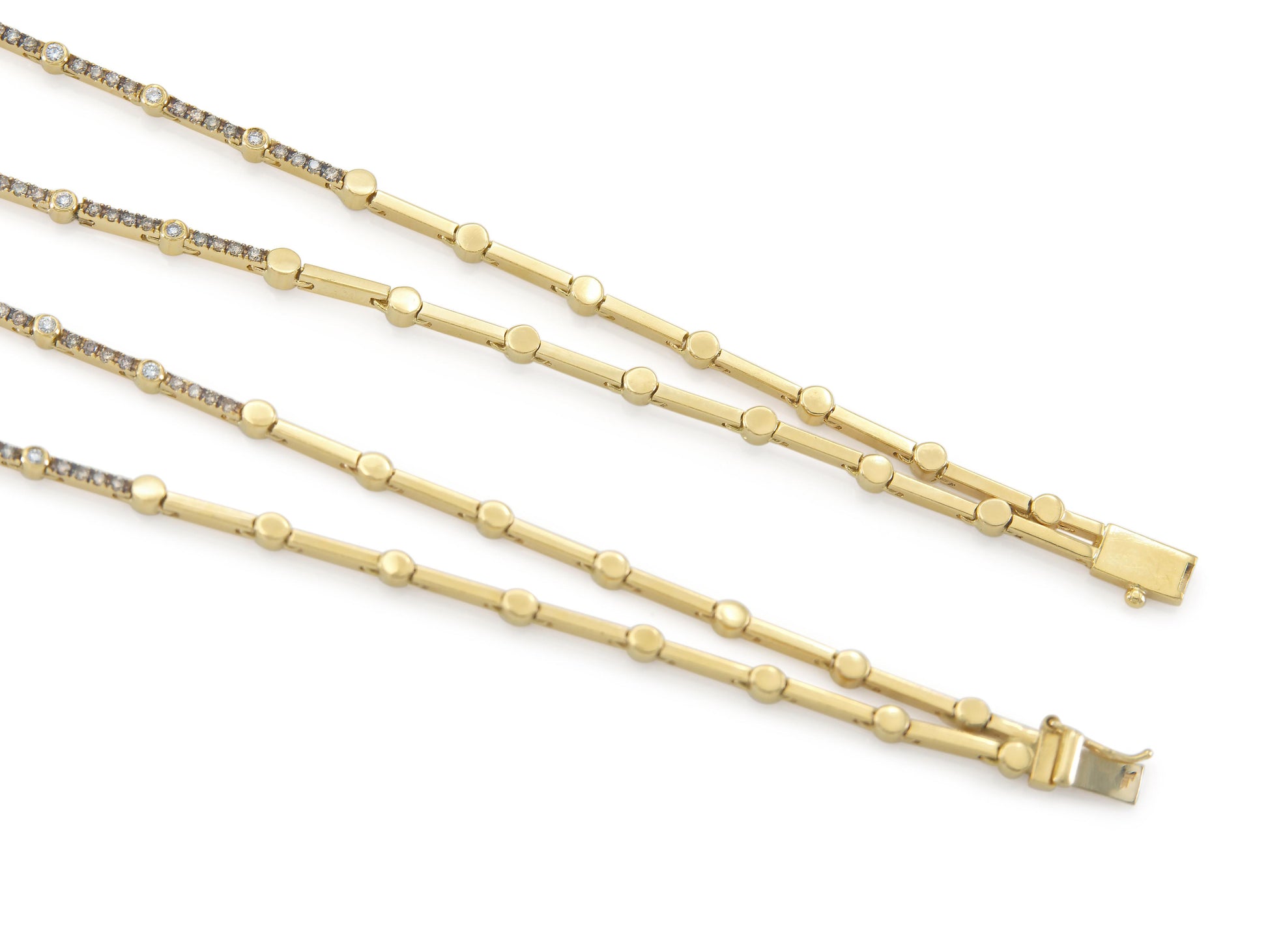Multi-Color Pearl and 7.60 Carat Diamond Lavalier Necklace