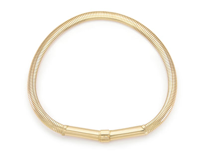 Vintage 1980s Forstner Gold Gooseneck Necklace