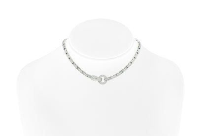 Cartier Agrafe Necklace with Diamonds