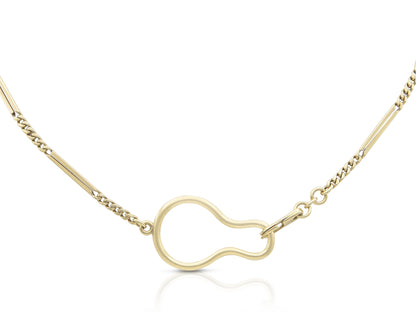 Antique Art Deco 1920s Tiffany & Co. Gold Watch Fob Station Chain Necklace