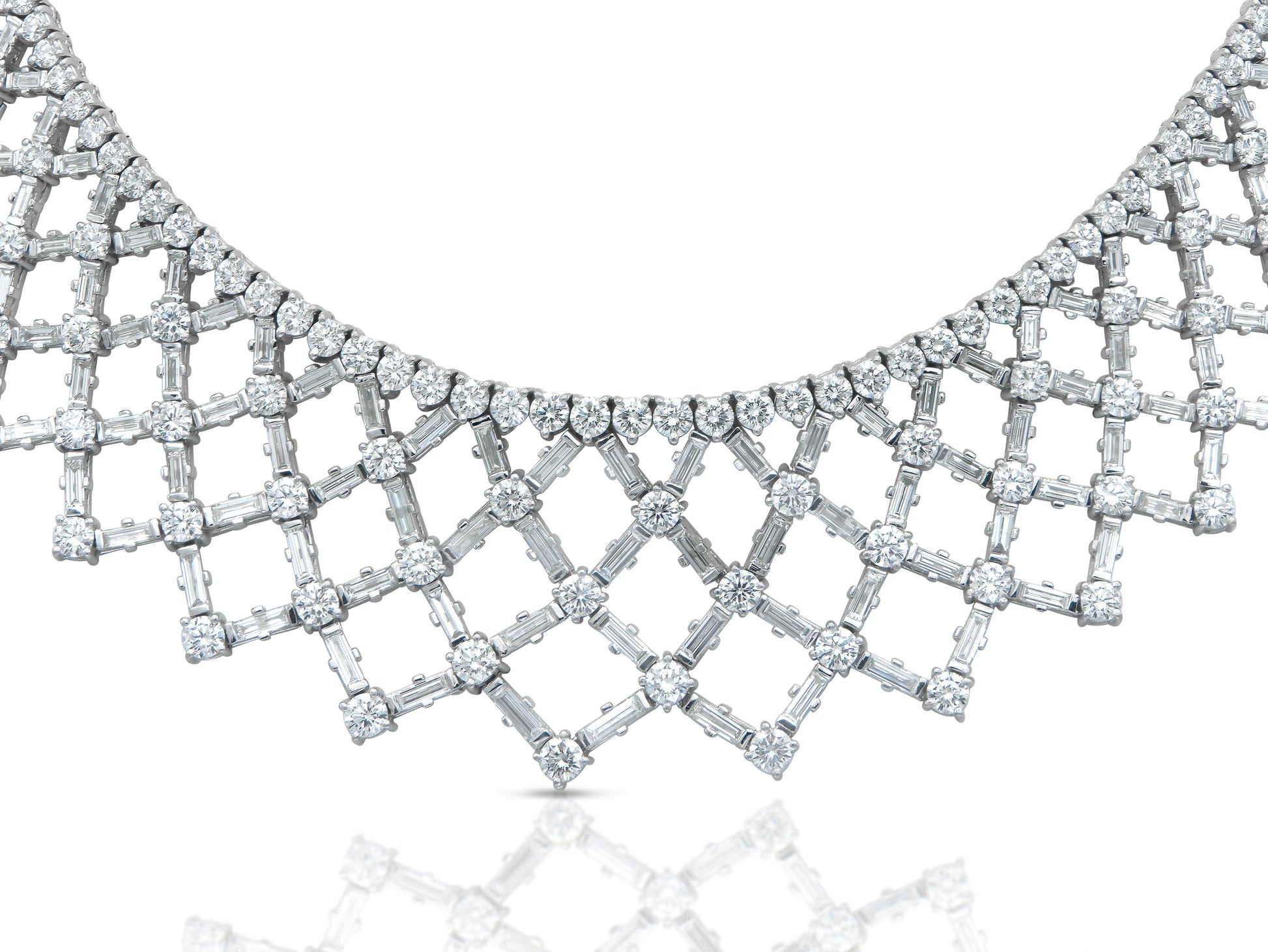 43.32 Carat Diamond Necklace