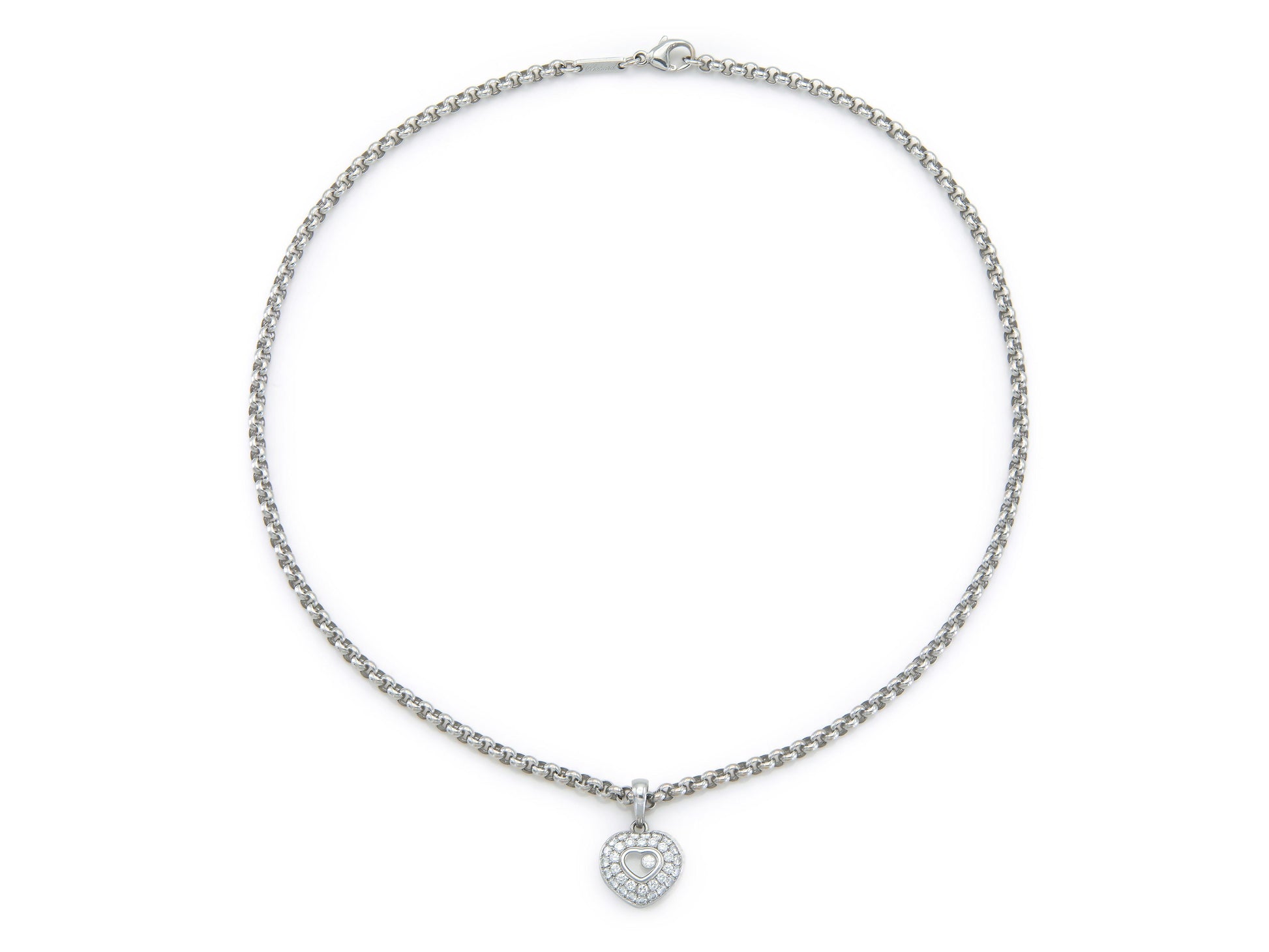 Chopard Happy Diamonds Heart Pendant Necklace